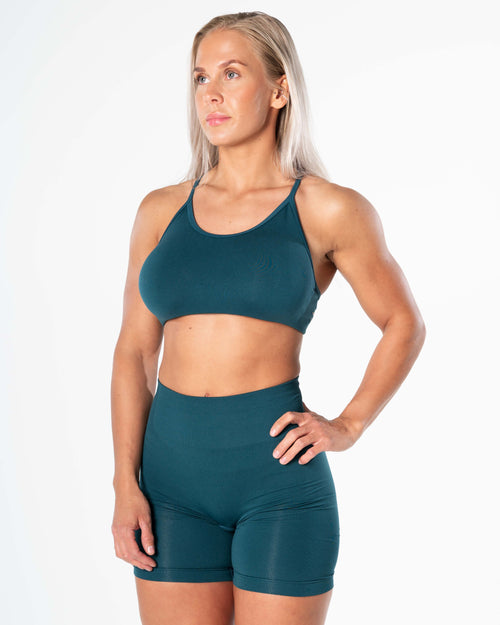 Prime Seamless Top - Teal Green