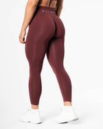 Prime Scrunch Tights - Burgundia