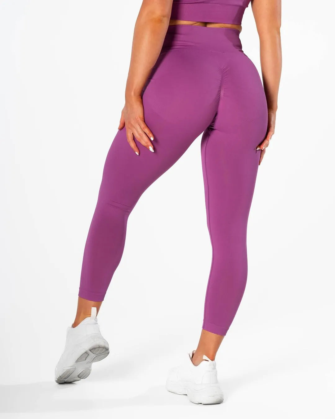 Radiant Scrunch leggings - Neon Purple