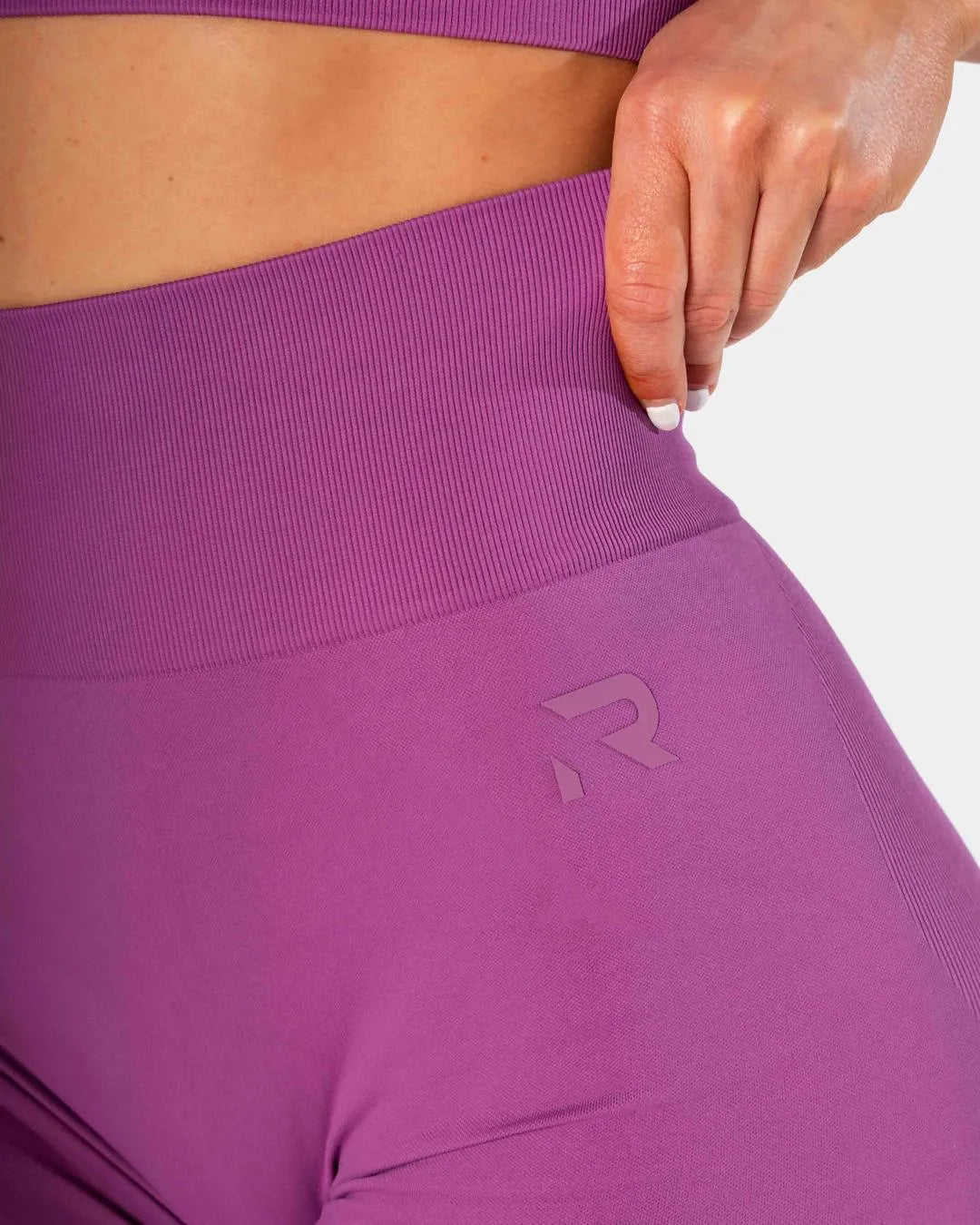 Radiant Scrunch leggings - Neon Purple
