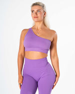 Radiant Single Strap top - tummanvioletti