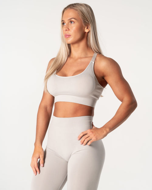 Prime Scrunch Top - Grey