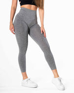 Echo Seamless Tights - tummanharmaa