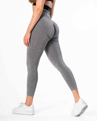 Echo Seamless Tights - tummanharmaa