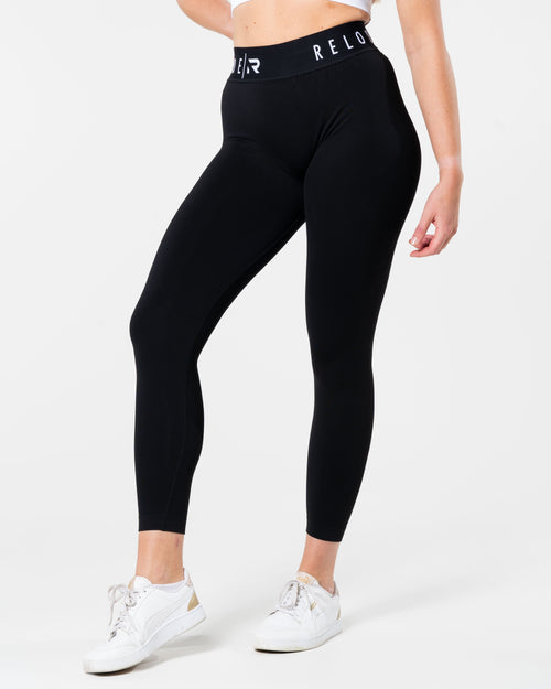 Apex Seamless Tights - musta