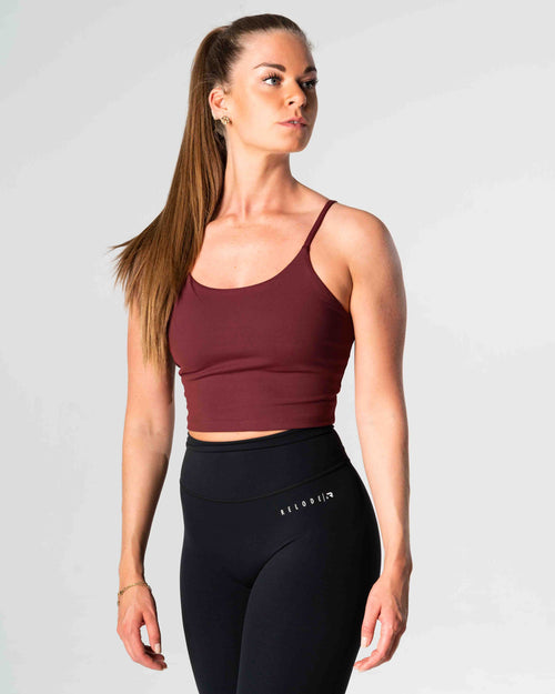 Core Crop Top - punainen