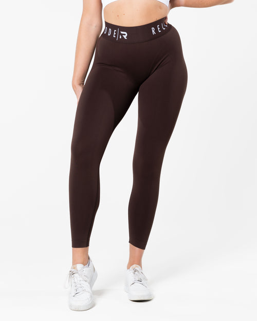 Apex Seamless Tights - ruskea