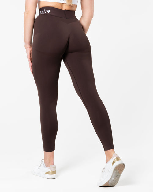 Apex Seamless Tights - ruskea