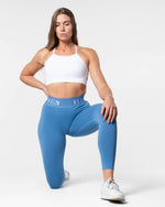 Apex Seamless Tights - Blue