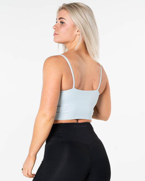 Core Crop Top - vaaleansininen