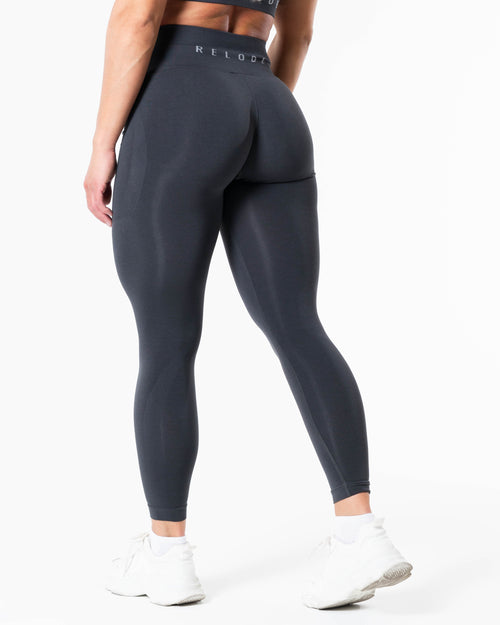 Prime Seamless Tights - tummanharmaa