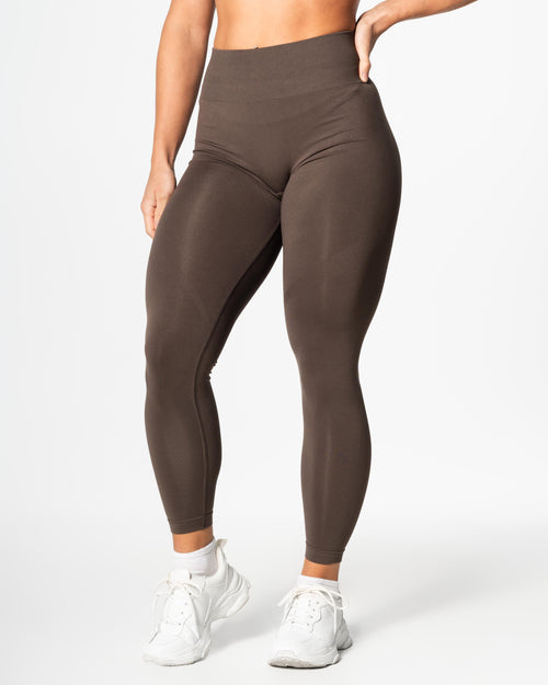 Prime Seamless Tights - ruskea