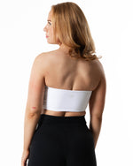 Clean Bandeau Top - valkoinen