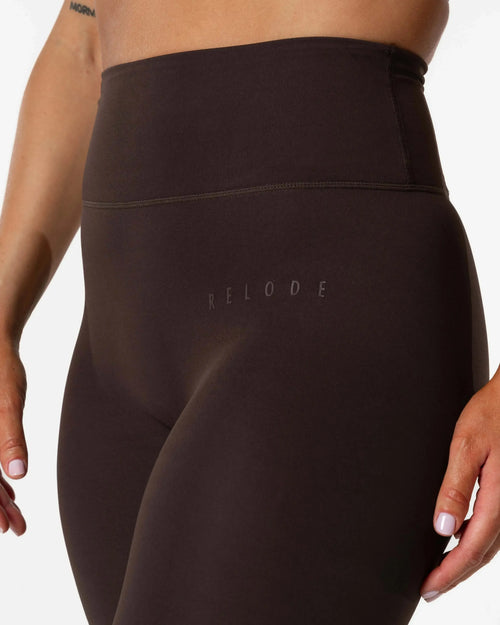 Clean Tights Flared - Brun