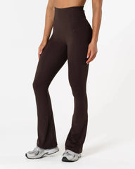 Clean Tights Flared Tall - Brun