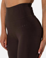 Clean Tights Flared Tall - Brun