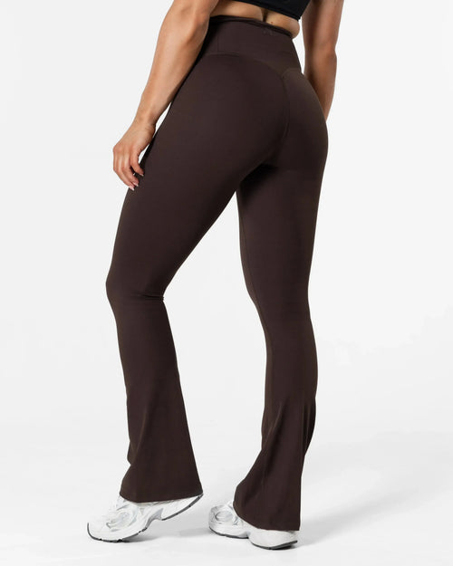 Clean Tights Flared Petite - Brun