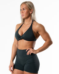 Prime Halterneck Top - Deep Green