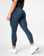 Slipstream Seamless Tights - bensiininsininen