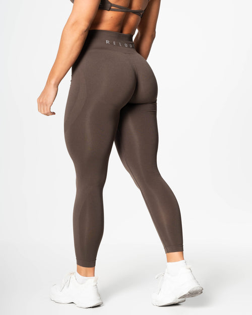 Prime Seamless Tights - ruskea