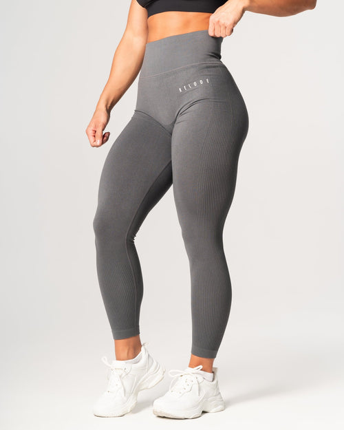 Slipstream Seamless Tights - Grey - RELODE.™