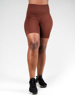 Trinity Biker Shorts - Brun - RELODE.™